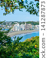 [Kanagawa Prefecture] A refreshing view from Enoshima under a clear sky. 141287873