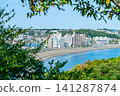 [Kanagawa Prefecture] A refreshing view from Enoshima under a clear sky. 141287874
