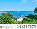 [Kanagawa Prefecture] A refreshing view from Enoshima under a clear sky. 141287875