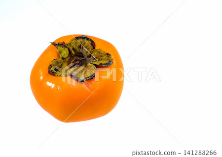 Persimmon isolate in white background 141288266