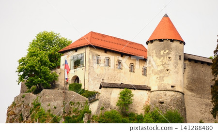 Slovenia, Lake Bled, Bled Castle Slovenia, Lake Bled, Bled Castle 141288480
