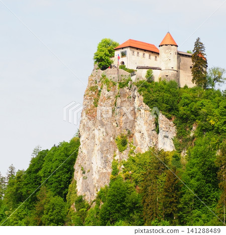 Slovenia, Lake Bled, Bled Castle Slovenia, Lake Bled, Bled Castle 141288489