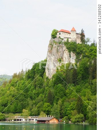 Slovenia, Lake Bled, Bled Castle Slovenia, Lake Bled, Bled Castle 141288502