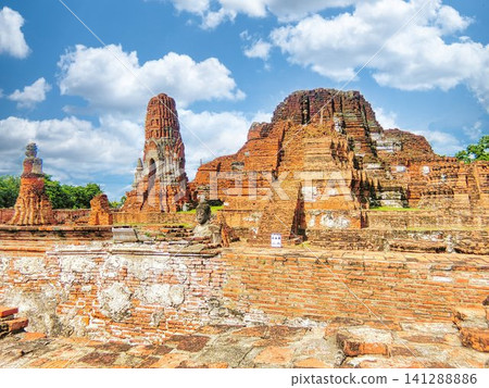 Ayutthaya Ruins Wat Phra Si San Phet Ayutthaya Ruins Wat Phra Si San Phet 141288886