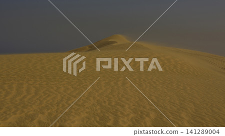 beautiful sand dunes in the desert beautiful sand dunes in the desert 141289004