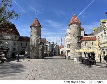 The Old Town of Tallinn, the capital of Estonia The Old Town of Tallinn, the capital of Estonia 141289093