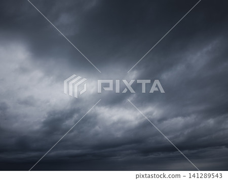 Rain clouds in sky during spring Rain clouds in sky during spring 141289543