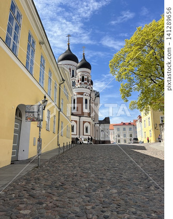 Alexander Nevsky Cathedral in the Old Town of Tallinn, the capital of Estonia. Alexander Nevsky Cathedral in the Old Town of Tallinn, the capital of Estonia. 141289656
