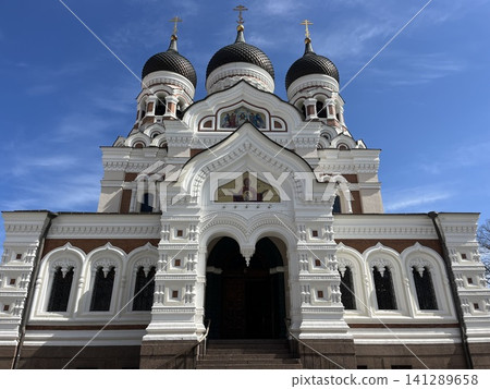 Alexander Nevsky Cathedral in the Old Town of Tallinn, the capital of Estonia. Alexander Nevsky Cathedral in the Old Town of Tallinn, the capital of Estonia. 141289658