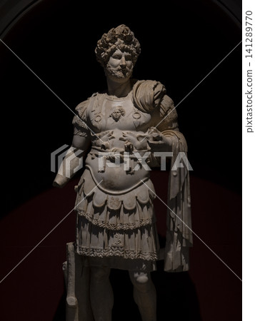 a historical statue from Roman times a historical statue from Roman times 141289770