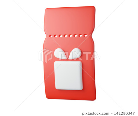 3d, black friday, red 141290347