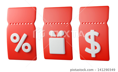 ticket, percent, black friday 141290349