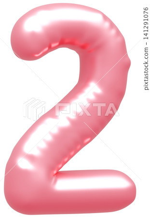 3D image_balloon_2_pink 3D image_balloon_2_pink 141291076