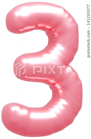 3D image_balloon_3_pink 141291077