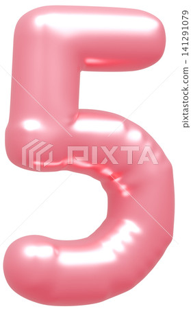 3D image_balloon_5_pink 141291079