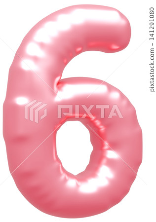 3D 影像_balloon_6_pink 3D 影像_balloon_6_pink 141291080