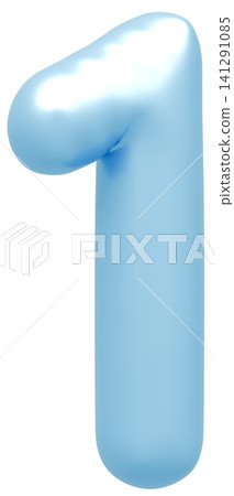 3D image_balloon_1_淺藍色 3D image_balloon_1_淺藍色 141291085
