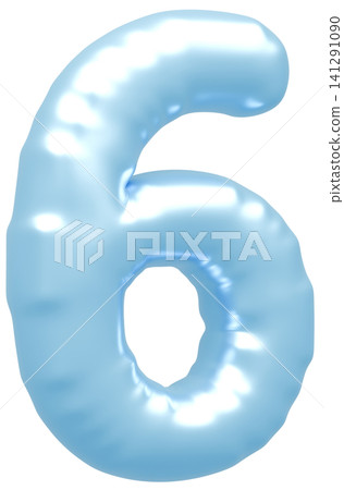 3D image_balloon_6_淺藍色 3D image_balloon_6_淺藍色 141291090