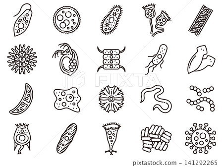 Microorganism Icon 01 Microorganism Icon 01 141292265