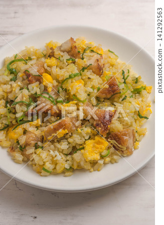 Fried chicken rice Fried chicken rice 141292563