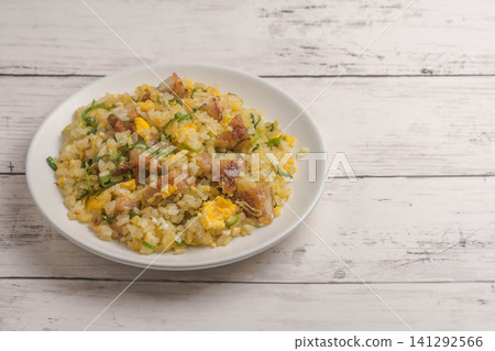 Fried chicken rice Fried chicken rice 141292566