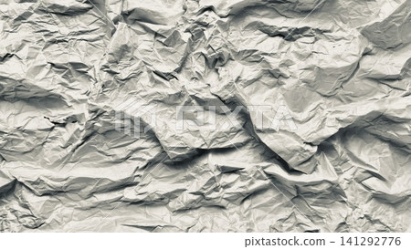 crumpled white paper texture creates dynamic shadow casting organic minimalist tactile pattern for sustainable design backdrop crumpled white paper texture creates dynamic shadow casting organic minimalist tactile pattern for sustainable design backdrop 141292776