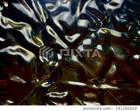 rippling dark metallic fluid abstract background reflects shimmering white light with cyber texture rippling dark metallic fluid abstract background reflects shimmering white light with cyber texture 141292829