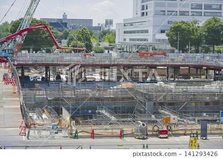 Construction site redevelopment Construction site redevelopment 141293426