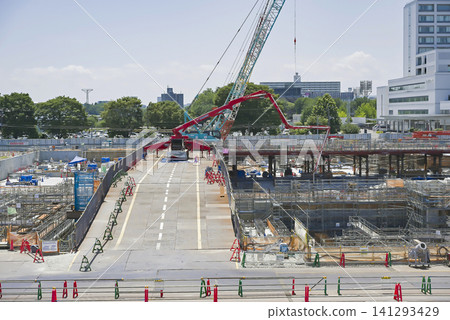 Construction site redevelopment Construction site redevelopment 141293429