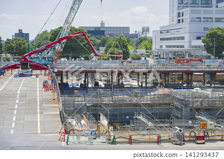 Construction site redevelopment Construction site redevelopment 141293437
