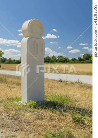 Monument honoring Saints Cyril and Methodius in Kopcany Monument honoring Saints Cyril and Methodius in Kopcany 141295355