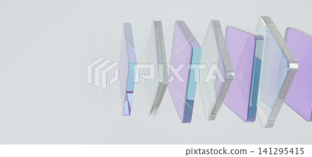 Minimal Transparent Glass Panel Arrangement Abstract Luxury Background with Soft Gradient Modern 3D Illustration Minimal Transparent Glass Panel Arrangement Abstract Luxury Background with Soft Gradient Modern 3D Illustration 141295415