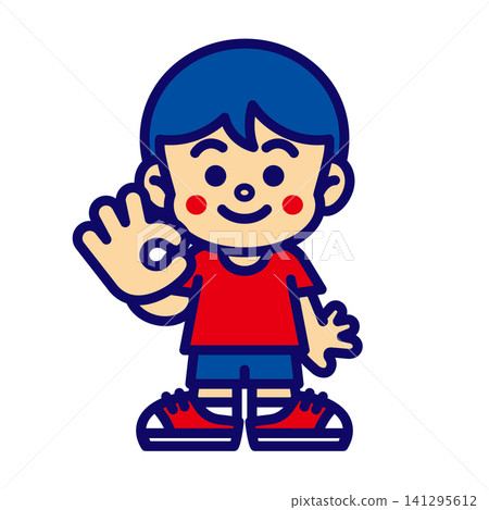 Boy character icon 141295612