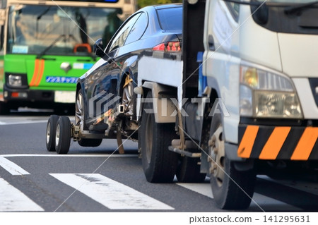 汽車拖車圖片 汽車拖車圖片 141295631