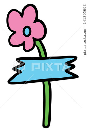 Cute hand drawn pink flower with sticky tape for floral print, nature, garden, spring, summer vibes, plants, tree, blossom, blooming, home backyard, picnic, park, outdoors, home, house Cute hand drawn pink flower with sticky tape for floral print, nature, garden, spring, summer vibes, plants, tree, blossom, blooming, home backyard, picnic, park, outdoors, home, house 141295698