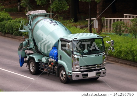 Image of agitator truck (concrete mixer truck) Image of agitator truck (concrete mixer truck) 141295790