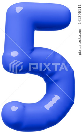3D image_balloon_5_blue 141296111