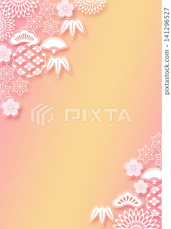日本圖案背景 141296527