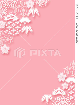 日本圖案背景 141296531
