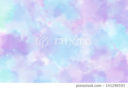 Purple and light blue watercolor background Purple and light blue watercolor background 141296593