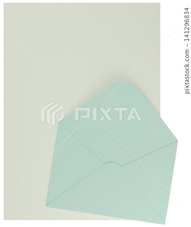 3D illustration_letter set 141296834