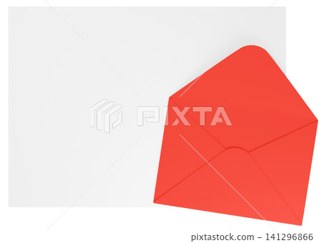 3D illustration_letter set_red 3D illustration_letter set_red 141296866