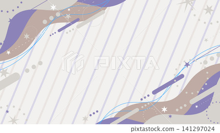 Cute Memphis stripe and shooting star background wallpaper frame Cute Memphis stripe and shooting star background wallpaper frame 141297024
