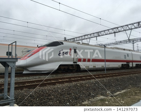 East-i parked at the train depot East-i parked at the train depot 141297073