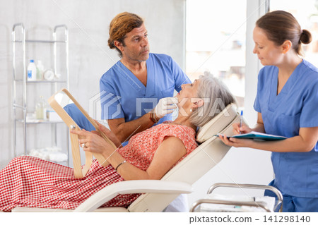 Attending medical consultation. Attending medical consultation. 141298140