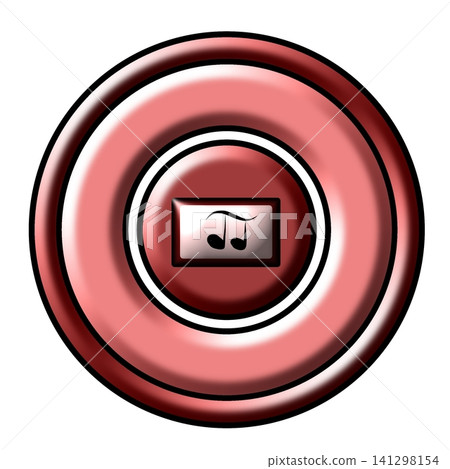 Pause Button Icon Light red Circle Vector Pause Button Icon Light red Circle Vector 141298154