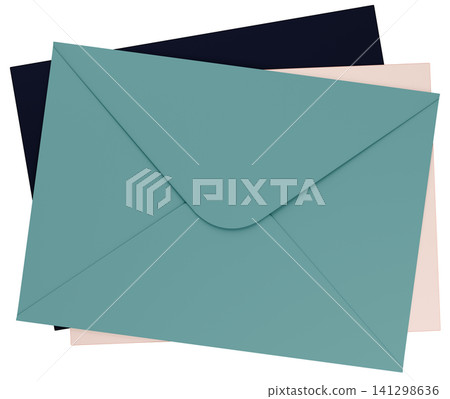 3D illustration_letter set 3D illustration_letter set 141298636