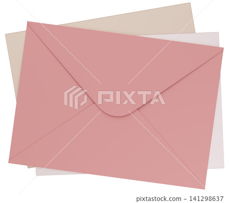 3D illustration_letter set 3D illustration_letter set 141298637