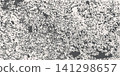 Bold grunge vector texture with large gray splotches, splatter marks, rough grain and dirty distressed noise. Monochrome abstract background for vintage overlay and worn print effects. 141298657