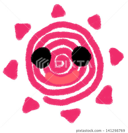 太陽的插圖素材 141298769